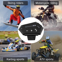 אוזניות קסדת בלוטות' לאופנוע