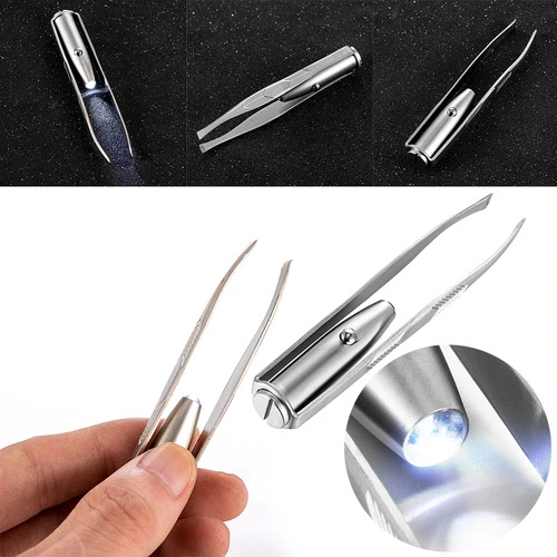 פינצטה לגבות LED
