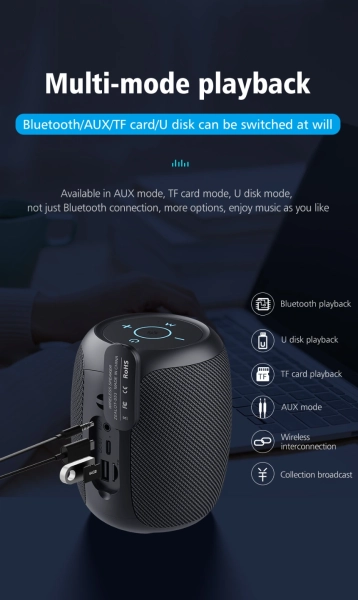 רמקול Bluetooth נייד Zealot S53