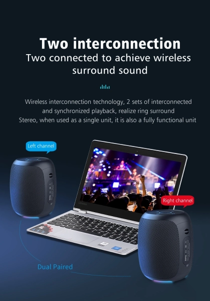 רמקול Bluetooth נייד Zealot S53