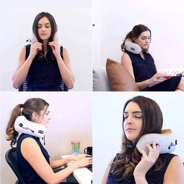 כרית לעיסוי צוואר בצורת U
