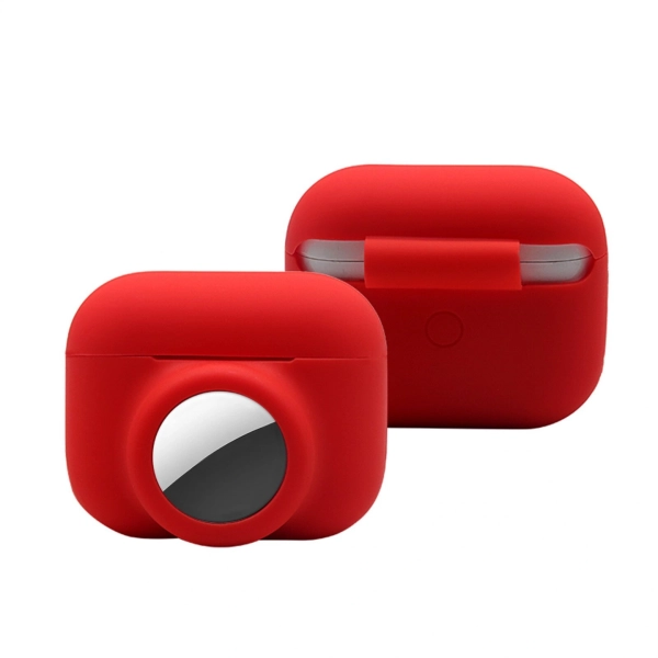 כיסוי סיליקון רך עבור Apple Airpods ו-AirTag