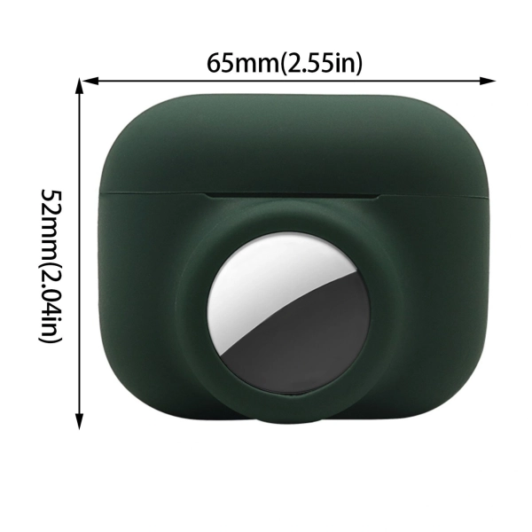 כיסוי סיליקון רך עבור Apple Airpods ו-AirTag