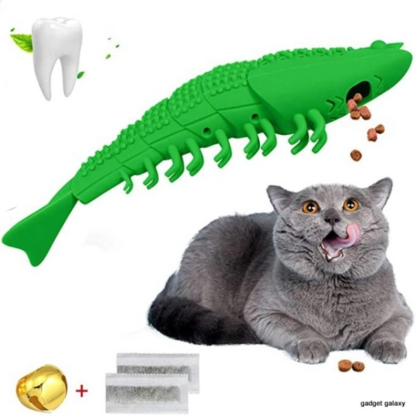 צעצוע מברשת שיניים לחתול ולחיות מחמד