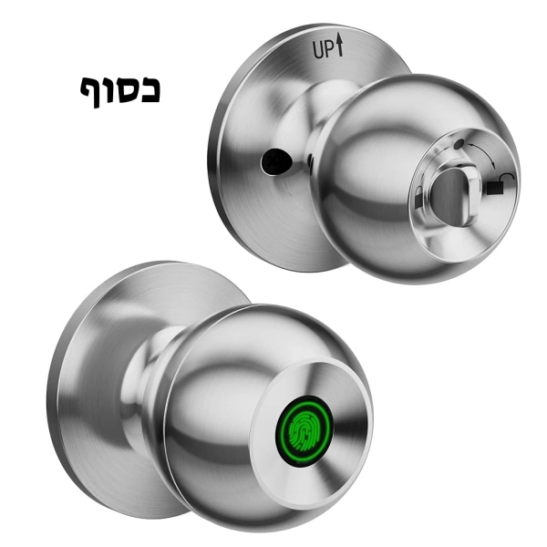ידית דלת חכמה אלקטרונית דיגיטלית ביומטרית