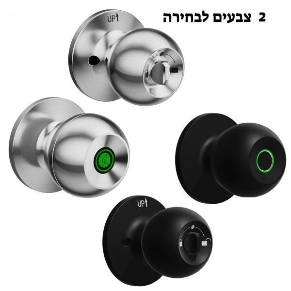 ידית דלת חכמה אלקטרונית דיגיטלית ביומטרית