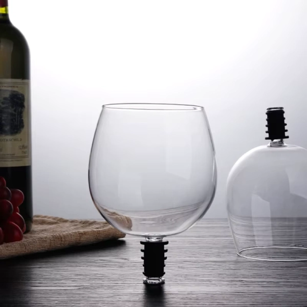 כוס יין Top Glass - לשתייה ישירה מהבקבוק